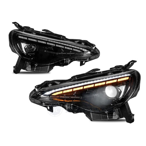 HCmotion LED Headlights For Toyota 86 Subaru BRZ Scion FR-S 2012-2021 Sequential - Picture 8 of 11