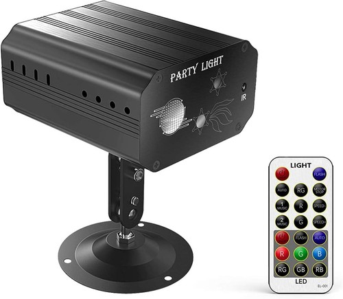 6 Farben 24 Muster LED Discokugel Lichteffekt Magic RGB DJ Party lichtorgel DE - Bild 10 von 11