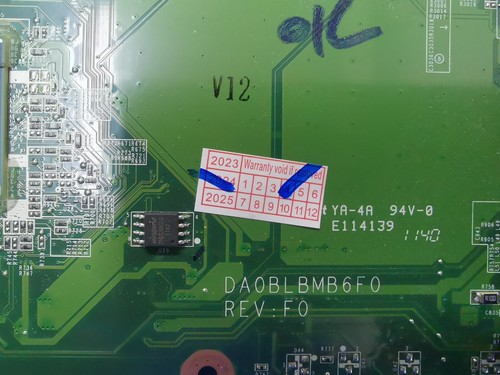 placa base DA0BLBMB6F0 rev:F0 TOSHIBA satellite L755 - Photo 2/7