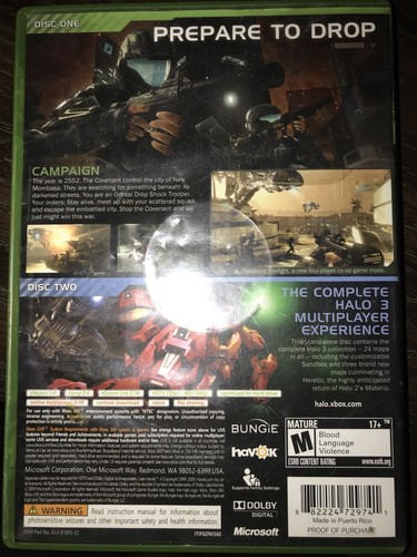 Halo 3: ODST (Xbox 360, 2009) - Picture 2 of 3