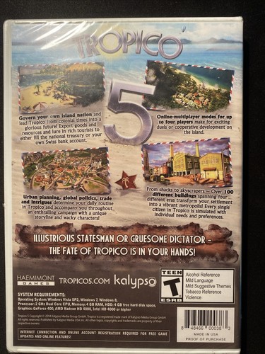 Tropico 5: Limited Special Edition (PC, 2014) - Picture 4 of 5