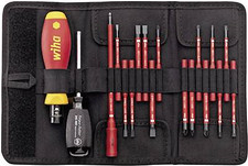 Set di cacciaviti dinamometrici Wiha TorqueVario-S electric misti 19 pezzi.