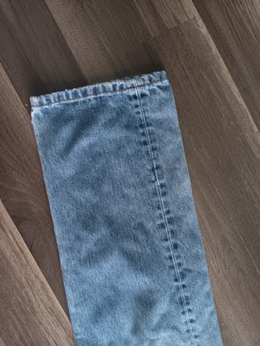Levis 505 Herren Gr. 33X32 (eigentlich Gr. 31X30) blau getragen distressed Jeans. II - Bild 6 von 22