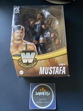 NEW MATTEL WWE TRUE FX KAMA MUSTAFA LEGENDS FIGURE SEALED SHIPS IN BOX FREE