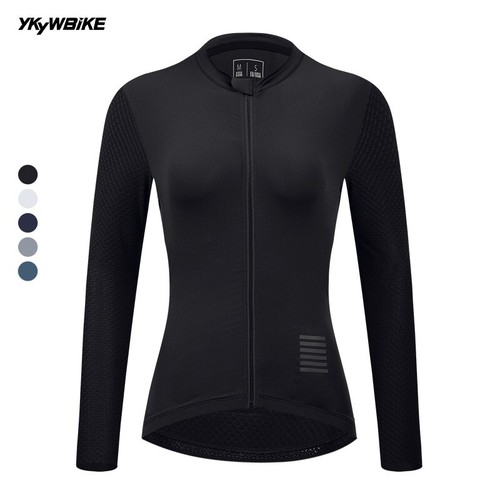Women's Cycling Jersey Long Sleeve Breathable Road Bike Shirt Female Bicycle MTB - Picture 6 of 76