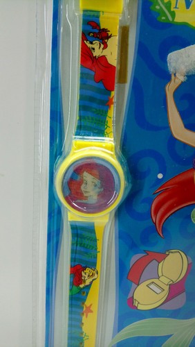 VINTAGE ZEON QUARTZ DIGITAL WATCH DISNEY'S THE LITTLE MERMAID BRAND NEW b - Picture 2 of 5