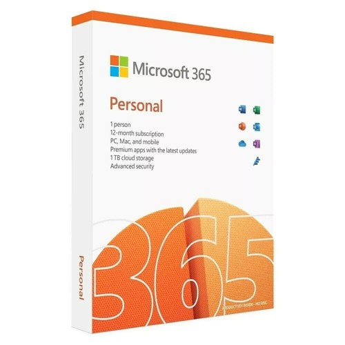 MICROSOFT OFFICE 365 PERSONAL 1 YEAR ORIGINAL - Sealed Packaging - Picture 2 of 5