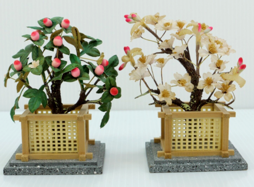 Collectible Japanese Kyoto style Azuchi Dolls 27.2"x16.5"x14.5" @sa0080S21ss - Picture 21 of 23