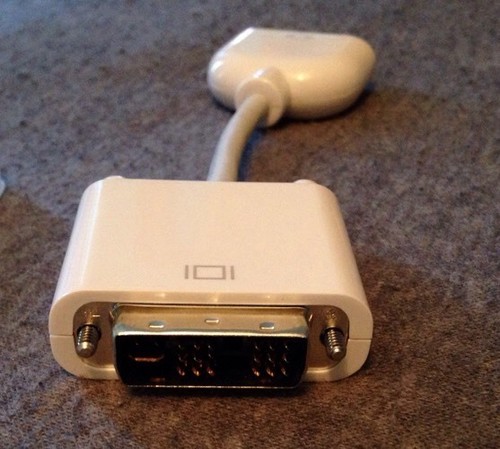 Apple VGA Port To DVI Cable Video Display Adapter OEM - Afbeelding 4 van 5