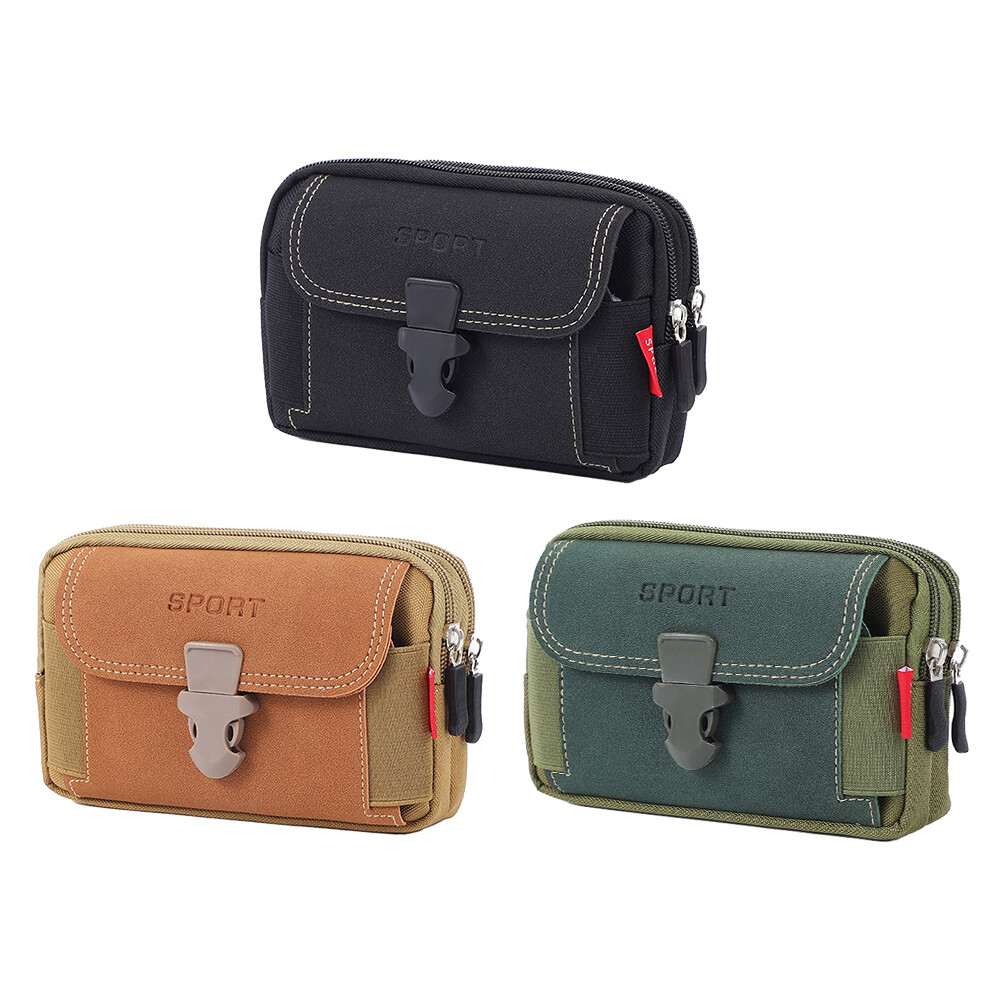 3 Stück Handy Gürteltasche Smartphone Tasche Multifunktion für Herren (horizonta