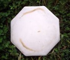 Hexagon concrete stepping stone mold abs plastic concrete plaster mould