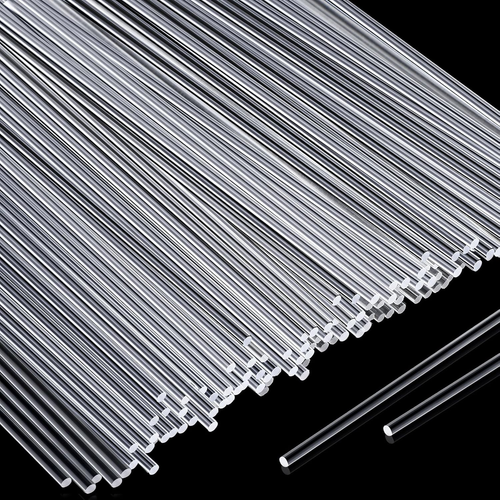 120 Pcs 8 Inch Clear Acrylic Rods 2 Mm Diameter Acrylic Dowel Rods round Plastic - Picture 9 of 12