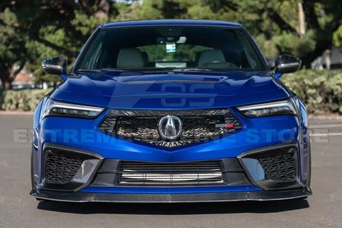 Performance Splitter CARBON FIBER Front Lip For 24-Up Acura Integra Type S DE5 - Picture 8 of 23