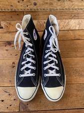 Vintage 80-90's Converse all stars high-top black canvas sneakers US 13 uk12