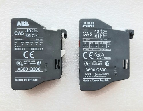Auxiliary Contact Block ETI ABB BCXMFE01 BCXMFE10 CA5-01 CA5-10 CAL18-11 NEW - Picture 9 of 18
