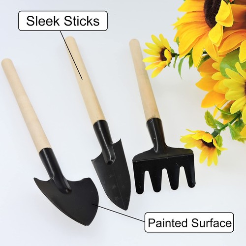 Mini Gardening Tools 3pcs Portable Garden Hand Tools Set Miniature Gardening ... - Picture 7 of 7