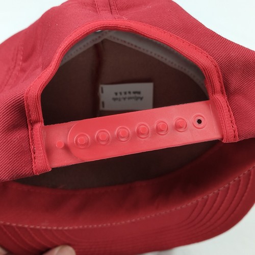 Unused Vintage Original 1980's Oakland Sand & Gravel Trucker Hat Made In USA Red - Picture 7 of 12