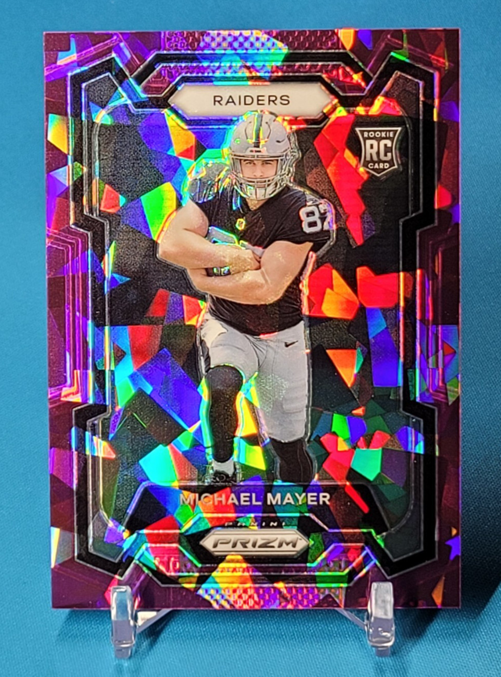 MICHAEL MAYER Purple Cracked Ice Prizm #361 - 2023 Panini Prizm - /225