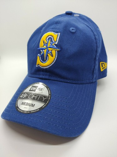 MLB Seattle Mariners New Era 49Forty Fitted Baseball Mütze Cap Medium BRANDNEU
