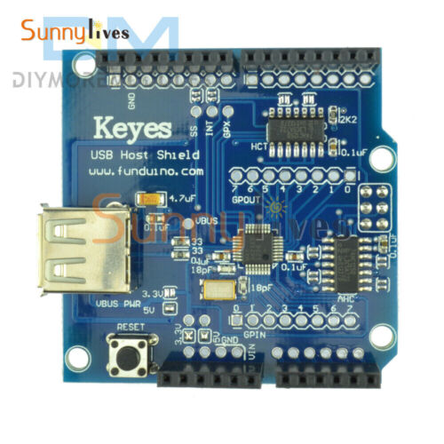USB Host Shield Soporte Google Android ADK MEGA Duemilanove 2560 para Arduino - Imagen 15 de 16