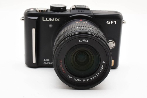 Panasonic LUMIX DMC-GF1 Black Mirrorless Camera 14-45mm Lens Kit - Picture 2 of 9
