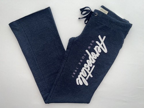 Aeropostale Aero Script Logo Womens Fit & Flare Sweat Pants Slim Fit XS S M L XL - Picture 5 of 22