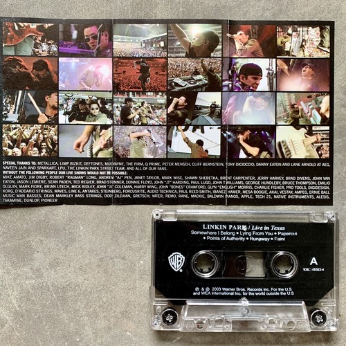 Live In Texas by Linkin Park (CASSETTE, NOV-2003, WARNER BROS) - Picture 7 of 12