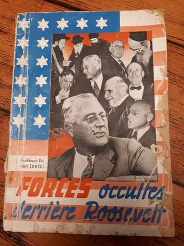 Johann von Leers - Forces occultes derrière Roosevelt - Vers 1942