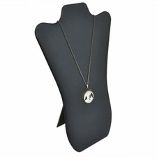 1 6 12 Lots of Black Leatherette Jewelry Necklace Display Stand Holder Jewelry