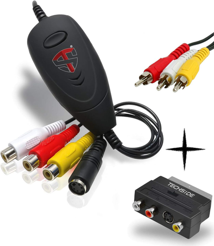 Video Grabber 2025: Convertitore VHS in Digitale USB 2.0 Con SCART E RCA – per V - Foto 12 di 12