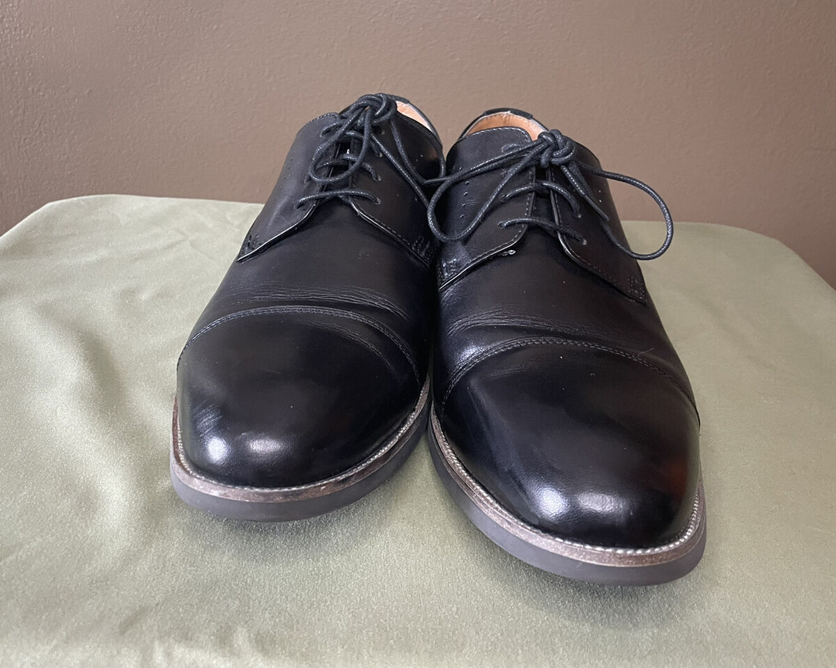 Florsheim Men's Uptown Cap Toe Oxford Black Size 10 M 15166 Florsheim Men's Uptown Cap Toe Oxford Black Size 10 M 15166