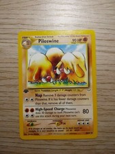 1st Edition Piloswine 36/64 - Neo Revelation - Near Mint