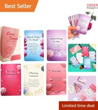 Love Oracle Cards 54 Colorful Romantic Deck for Soulmates and Relationships