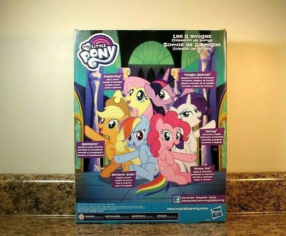  My Little Pony Toys Meet The Mane 6 Ponies Collection