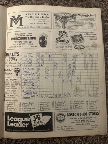 (3) PROGRAMA CHICAGO WHITE SOX 1976 (NYY/Roble/KC) - Imagen 6 de 11
