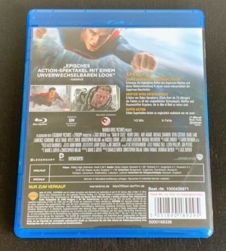 Man of Steel (2013) Blu ray - Bild 2 von 4