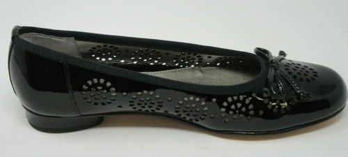 ROS HOMMERSON WOMEN'S MARTY BLACK SOFTY ORNAMENTAL BALLET FLATS SHOES SZ: 7/M - Picture 2 of 6