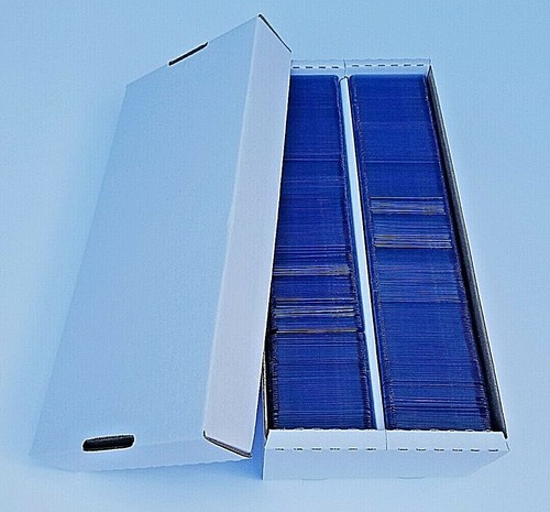 1600 unidades CAJA DE ZAPATOS DE ALMACENAMIENTO DE TARJETAS DEPORTIVAS MONTADA - ¡Soporta hasta 400 Toploaders! - Imagen 9 de 12