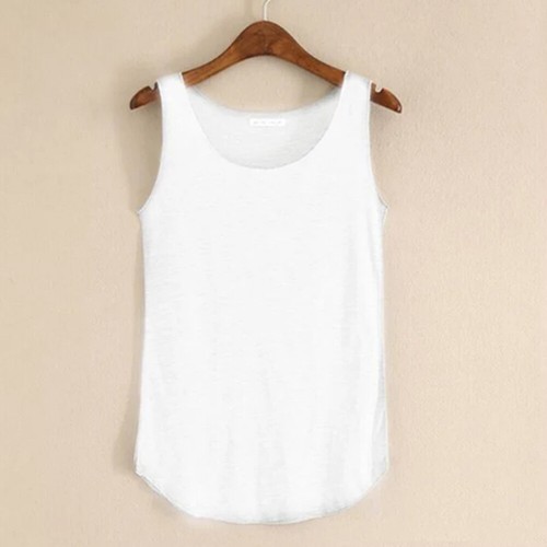 Summer Women Beach Vest Top Sleeveless T-Shirt Blouse Casual Loose Tank Tops New - Picture 15 of 29