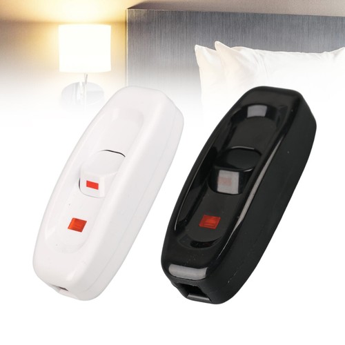 3+3 PCS 240V 10A Inline ON/OFF Button Table Lamps Desk Light Cord Cable Switch ~ - Picture 3 of 15