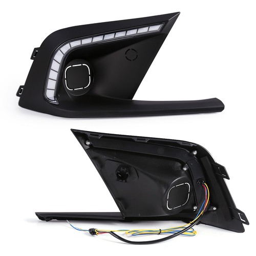 For Honda Civic 2022-2024 LED Daytime Running Light DRL Fog Light Kits Sensor - Foto 9 di 17