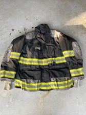 Firefighter Globe Turnout Bunker Coat 46 X 29 G-Xtreme 2008 BLACK