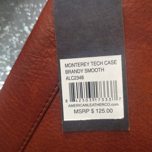 American Leather Co Monterey Tech Case NWT - Picture 3 of 5