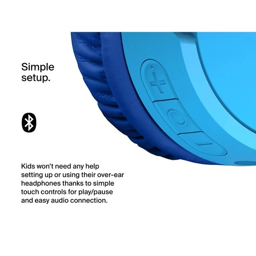Belkin SOUNDFORM Mini Cuffie per Bambini Wireless e Cablate Fascia Musica Micro USB - Foto 4 di 15