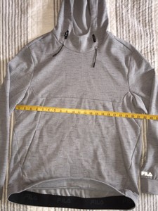 grey fila jacket