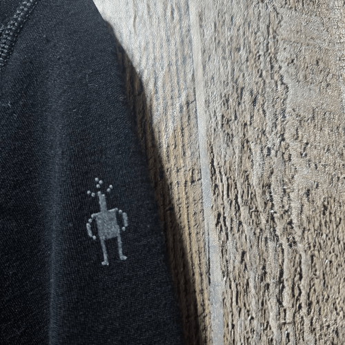 Smartwool Negro Hombre Clásico Térmico Merino Capa Base Crew - Imagen 3 de 5