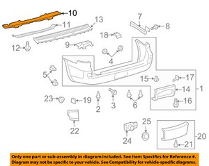 TOYOTA OEM 06-08 RAV4 Bumper Face-Foam Impact Absorber Bar 526140R010