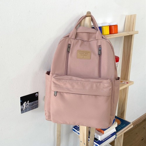 Nylon Waterproof Backpacks Large Capacity Girls Shoulder Bag School Student - Picture 15 of 16
