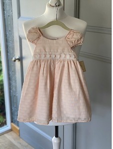 peach occasion dress