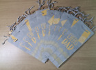 Job Lot x10 Cheers Dad Bottle Bag Gift Bags